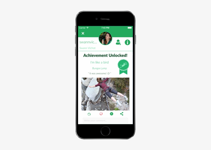 Achievements Page Iphone - Achievement Page In App, transparent png #1637468