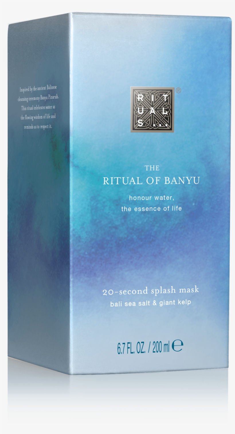 The Ritual Of Banyu Splash Mask - Water, transparent png #1637493