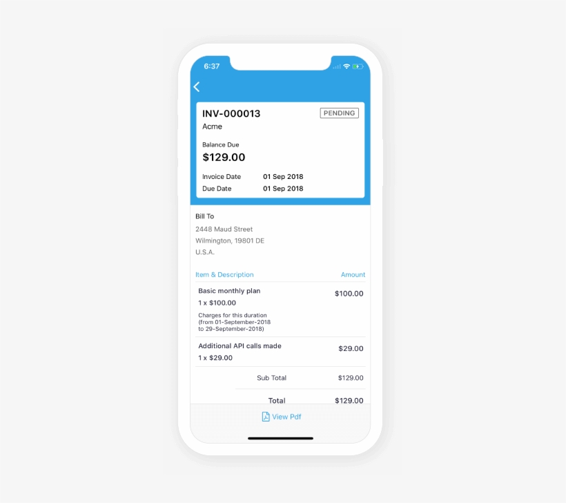 Charge Customers For What They Use With Metered Billing - Zoho Office Suite, transparent png #1637522