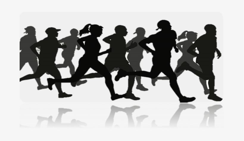 Twitter @frintonrotary - Fun Run Black Png, transparent png #1637569