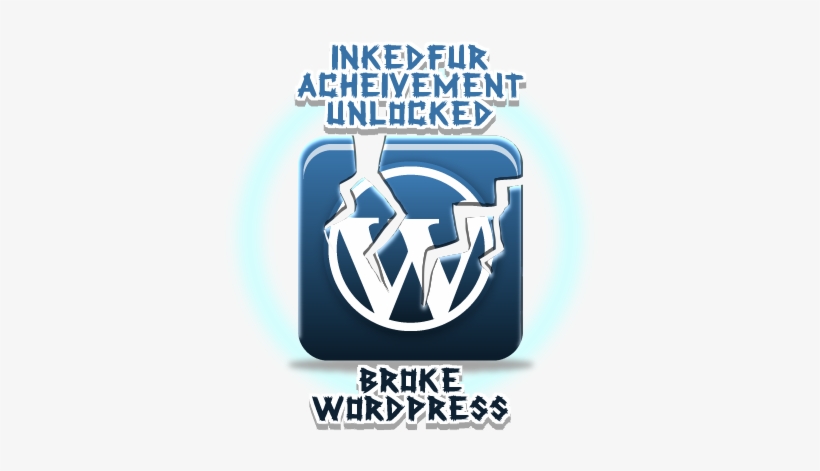 Inkedfur Achievement Unlocked - Wordpress, transparent png #1637621