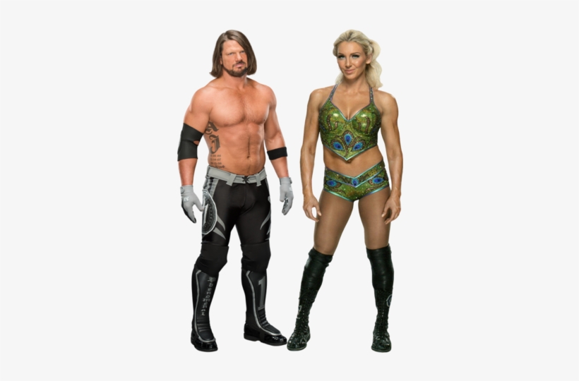 Fenomenal Flair - Charlotte Flair And Aj Styles, transparent png #1637643