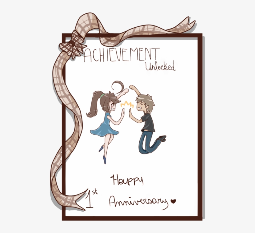 Anime, Anniversary, And Couple Image - Anniversary, transparent png #1637696