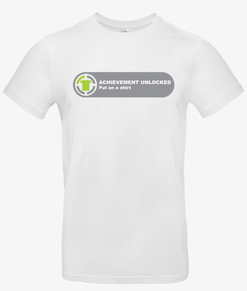 Achievement Unlocked T-shirt B&c Exact, transparent png #1637722