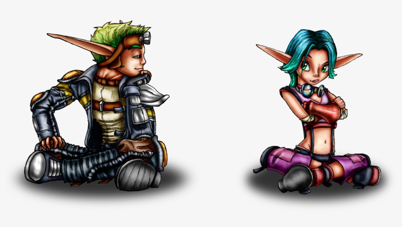 Jak And Daxter Images Jak And Keira Hd Wallpaper And - Jak And Daxter Dark Keira, transparent png #1637870