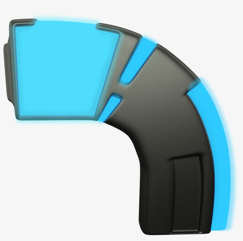 Blue Ammo Clip - Ammunition, transparent png #1638114