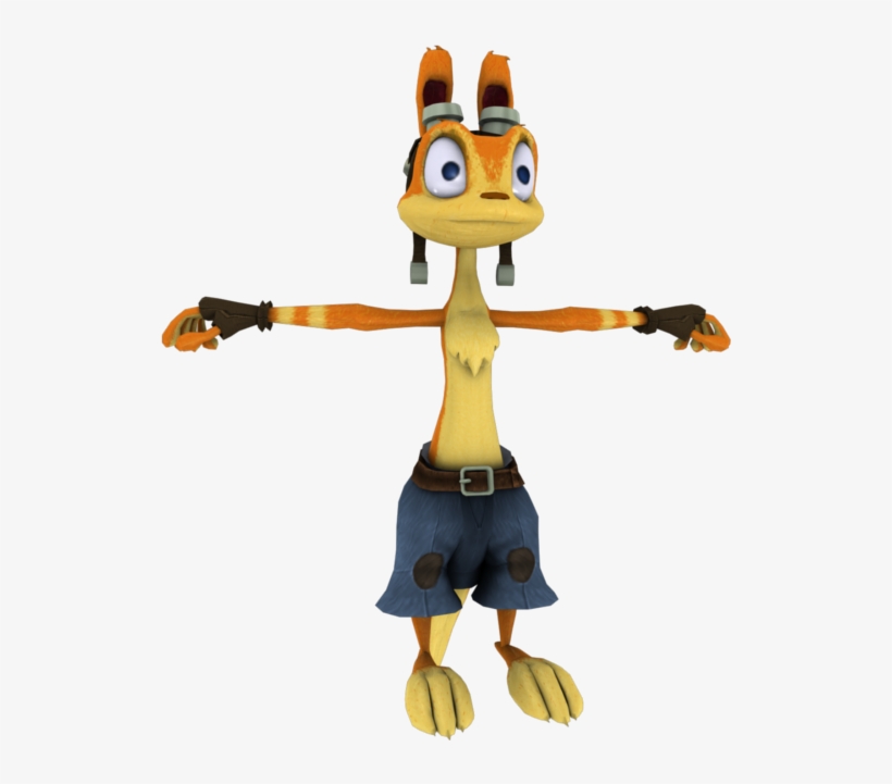 Download Zip Archive - Jak And Daxter Model, transparent png #1638127