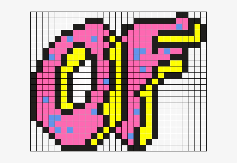 Odd Future Logo Perler Bead Pattern / Bead Sprite - Odd Future 8 Bit, transparent png #1638178