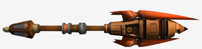 His - Jak And Daxter Lost Frontier Gunstaff, transparent png #1638541