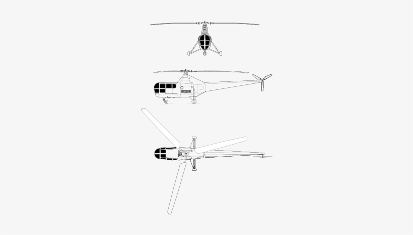 Westland Dragonfly Hr3 - Sikorsky H-5, transparent png #1638629