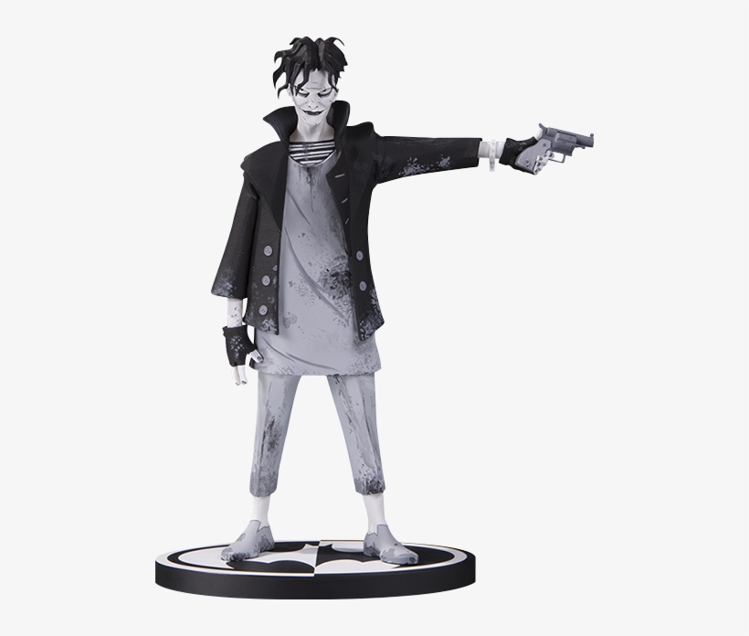 The Joker Statue - Gerard Way Batman Black White, transparent png #1638893