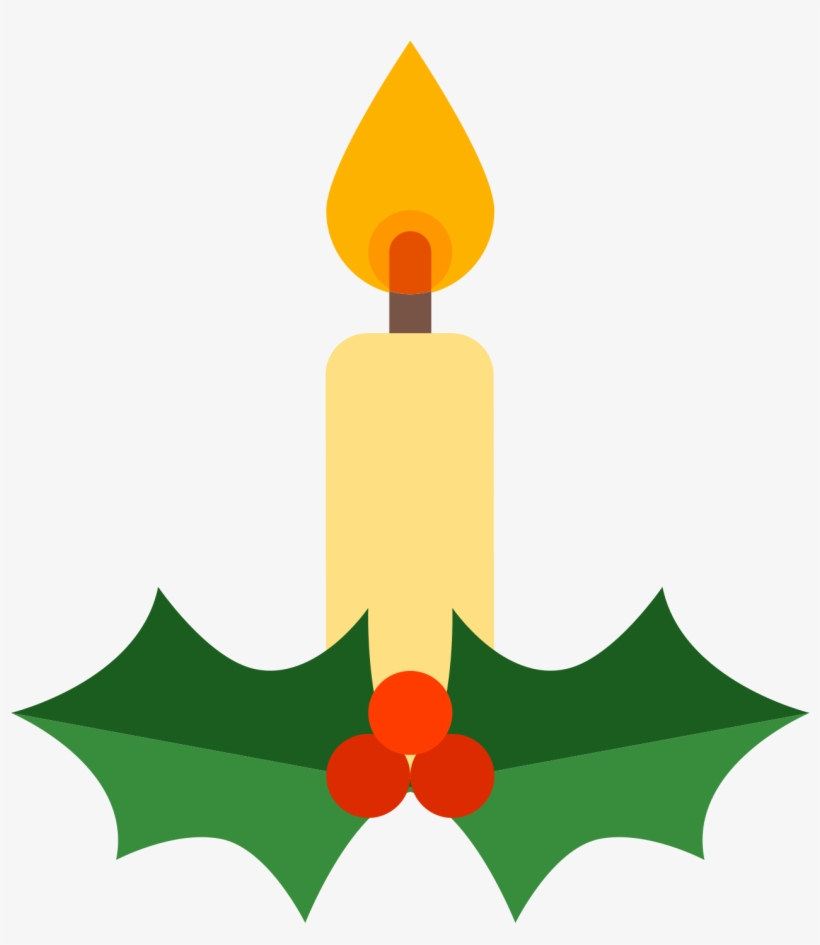 Christmas Candle Png Download - Icon, transparent png #1638965