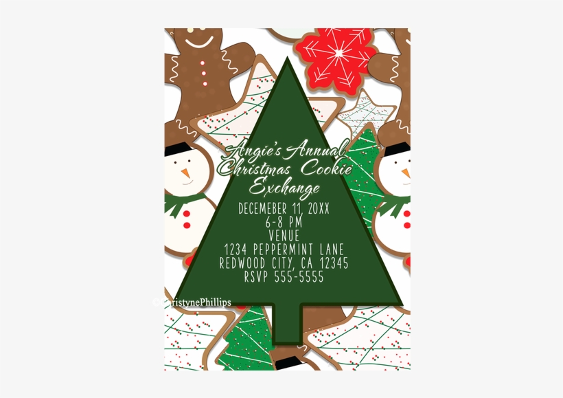 Weihnachtsplätzchen-feiertags-postkarte Postkarte, transparent png #1638991