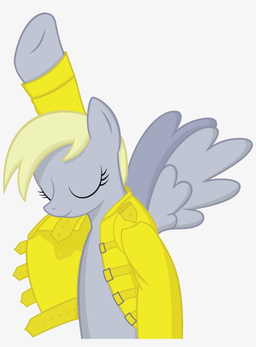 Pony Derpy Hooves Fluttershy Flower Yellow Flowering - Freddie Mercury Png Meme, transparent png #1639253