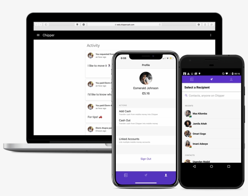 Chipper Cash App - Business, transparent png #1639516