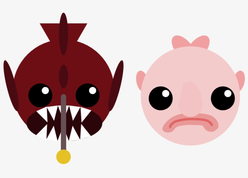 Artisticanglerfish - Angler Fish And Blobfish, transparent png #1639615