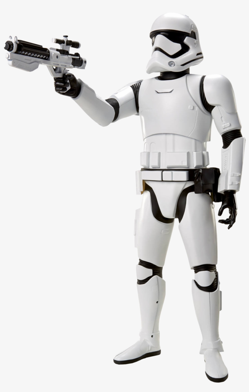 First - Star Wars: The Force Awakens 31-inch Stormtrooper Action, transparent png #1639674