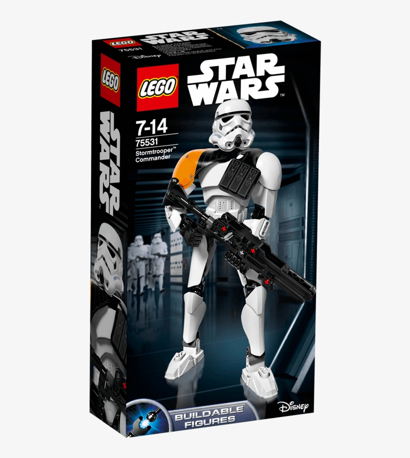 Lego Star Wars Stormtrooper™ Commander - Lego: Star Wars: Stormtrooper Commander (75531), transparent png #1639728