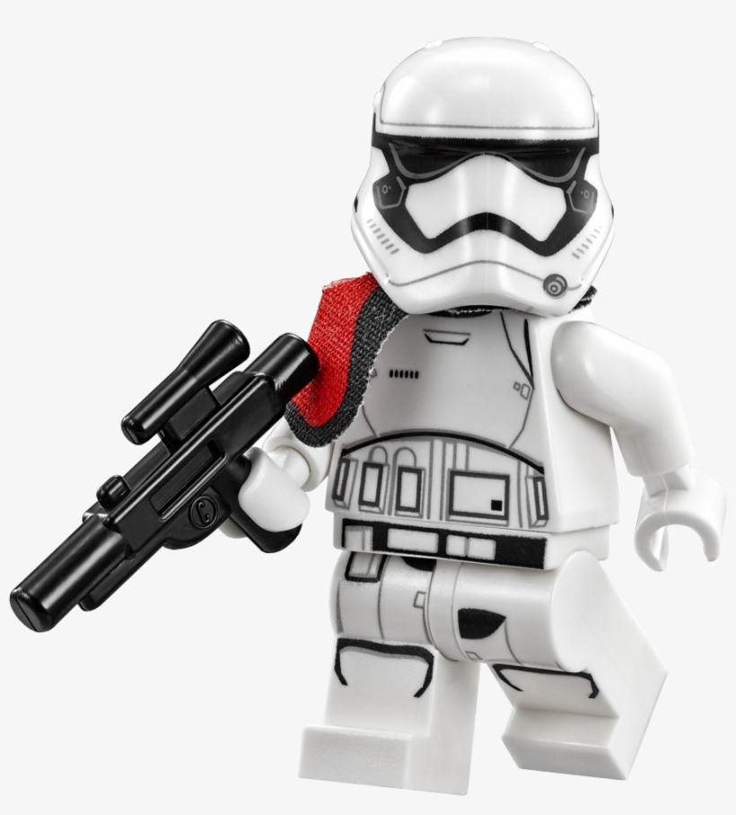 75104 First Order Stormtrooper Captain - Lego Star Wars First Order Stormtrooper Minifigure, transparent png #1639793