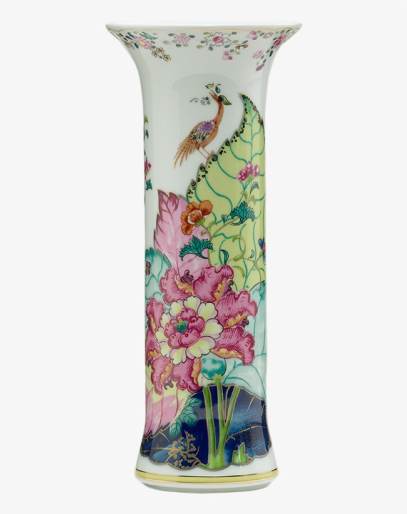 Tobacco Leaf Trumpet Vase - Mottahedeh Tobacco Leaf Dessert Plate, transparent png #1639837