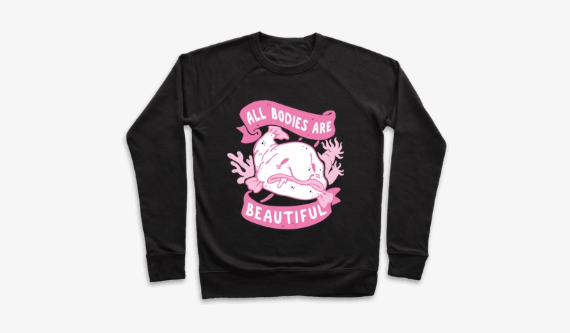 All Bodies Are Beautiful Blobfish Pullover - Pennywise And The Babadook, transparent png #1639920
