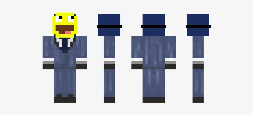 Minecraft Skin Blobfish - Minecraft Skin Payday 2, transparent png #1639942