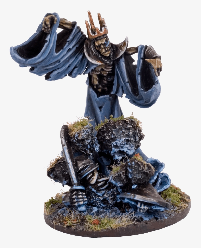Kw Undead Lich King Diorama - Kings Of War Undead Revenant, transparent png #1640608