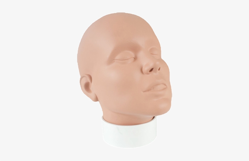 Mehron Practice Head - Mehron Practice Makeup Head, transparent png #1640680