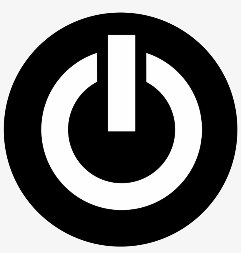 Power Symbol Knob Sticker - Logo Power, transparent png #1640938