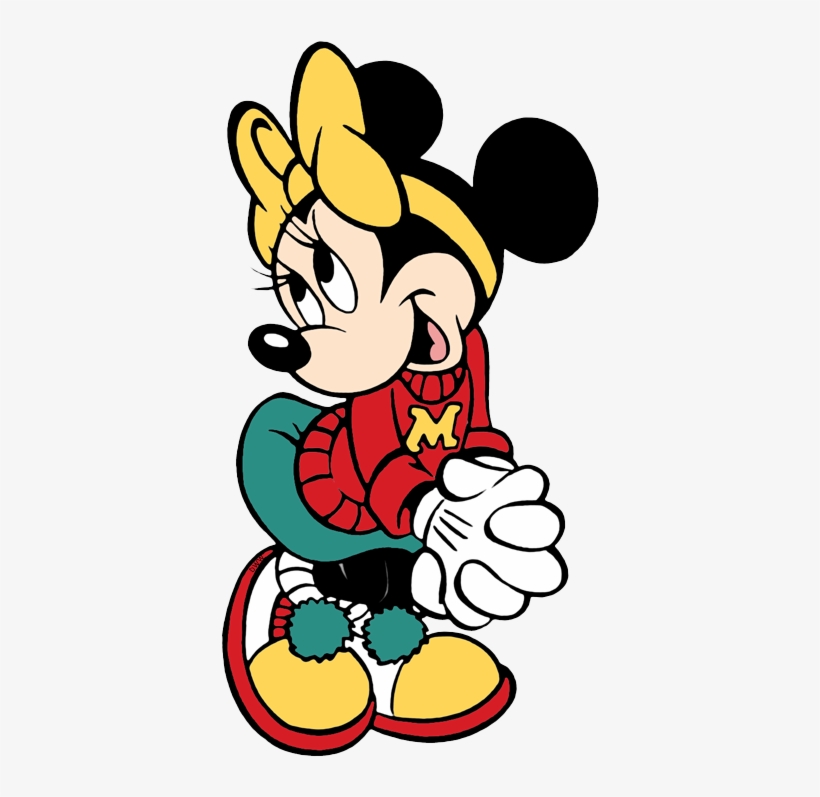Red Minnie Mouse Png - Coloring Sheet Minnie Mouse Coloring Pages, transparent png #1641084