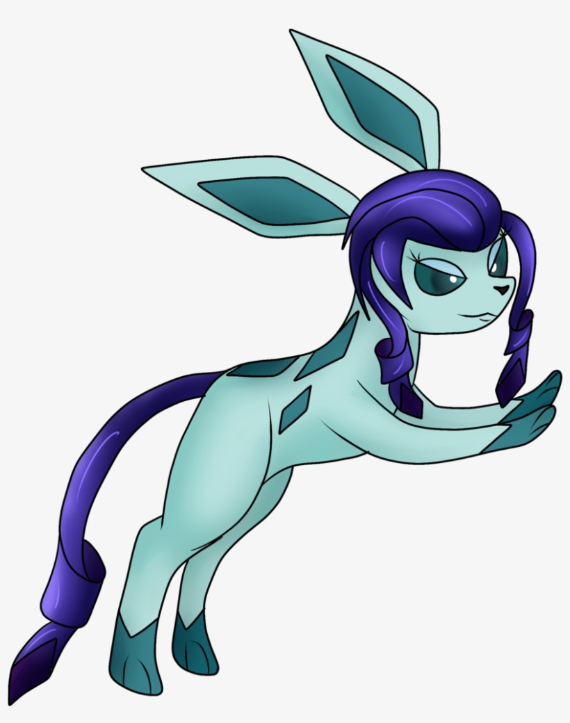 Novaspark, Glaceon, Pokémon, Rarity, Safe, Solo - Pokémon, transparent png #1641179