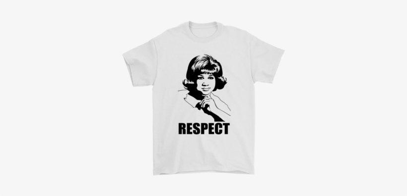 Aretha Respect Queen Of Soul Aretha Franklin Black - Aretha Franklin T Shirts, transparent png #1641909