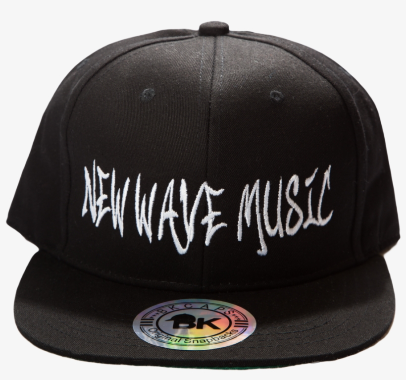 New Wave Music Black Snapback, transparent png #1641955