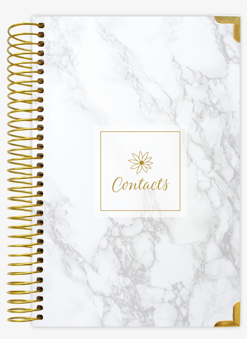 Marble Contacts Cover V=1497473252 - 2018 2019 Marble Planner, transparent png #1642200