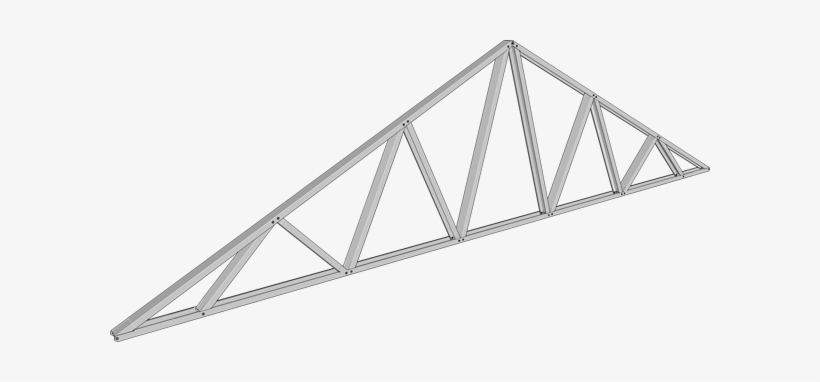 2 Slope Frame - Truss, transparent png #1642257