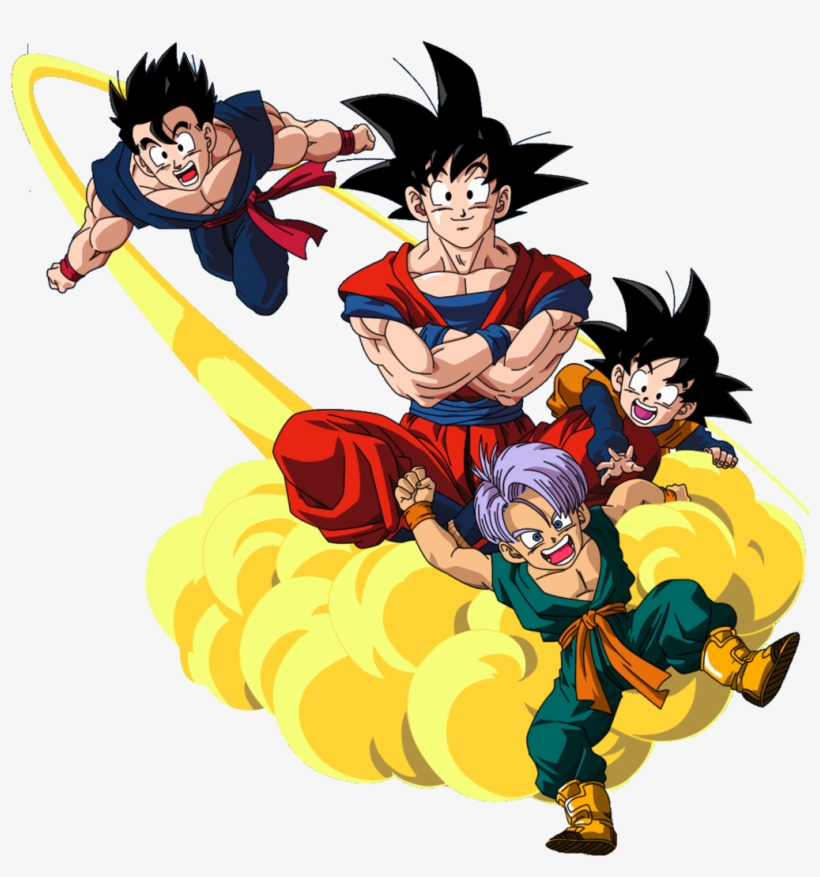 Goku Gohan Goten E Trunks By 19onepiece90-d6loamq - Goku Gohan Goten Y Trunks, transparent png #1642280