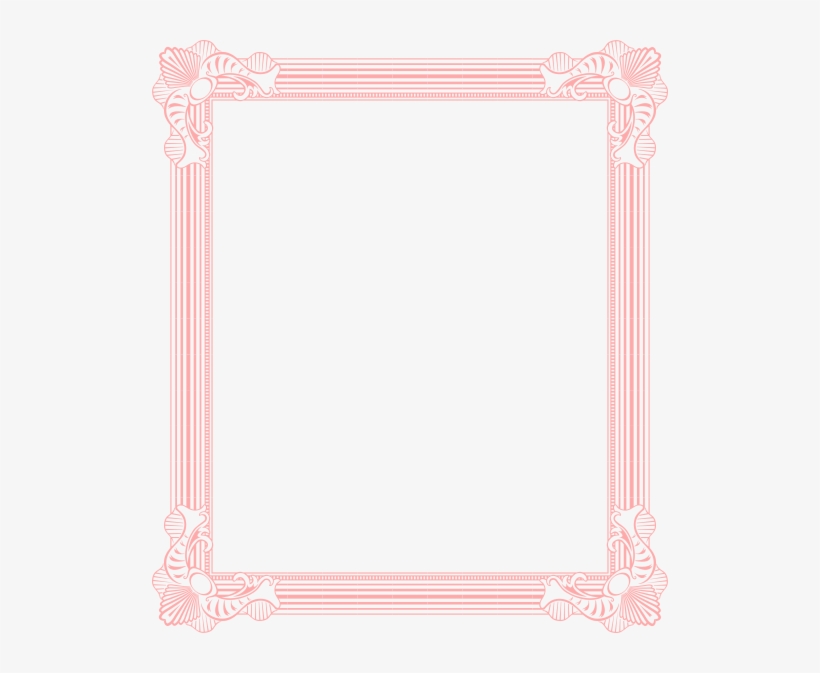 Pink Frame Png Photo - Pink Frame Png, transparent png #1642650
