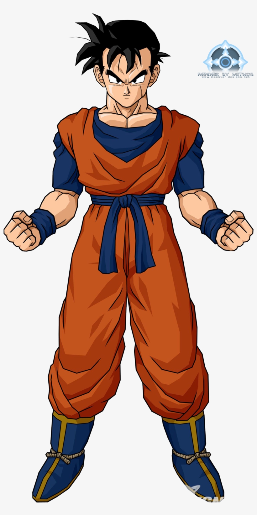 Goten - Dbgt Version - Gohan In Goku Clothes, transparent png #1642703