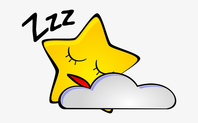 Star-161973 640 - Bed Time Clip Art, transparent png #1642749