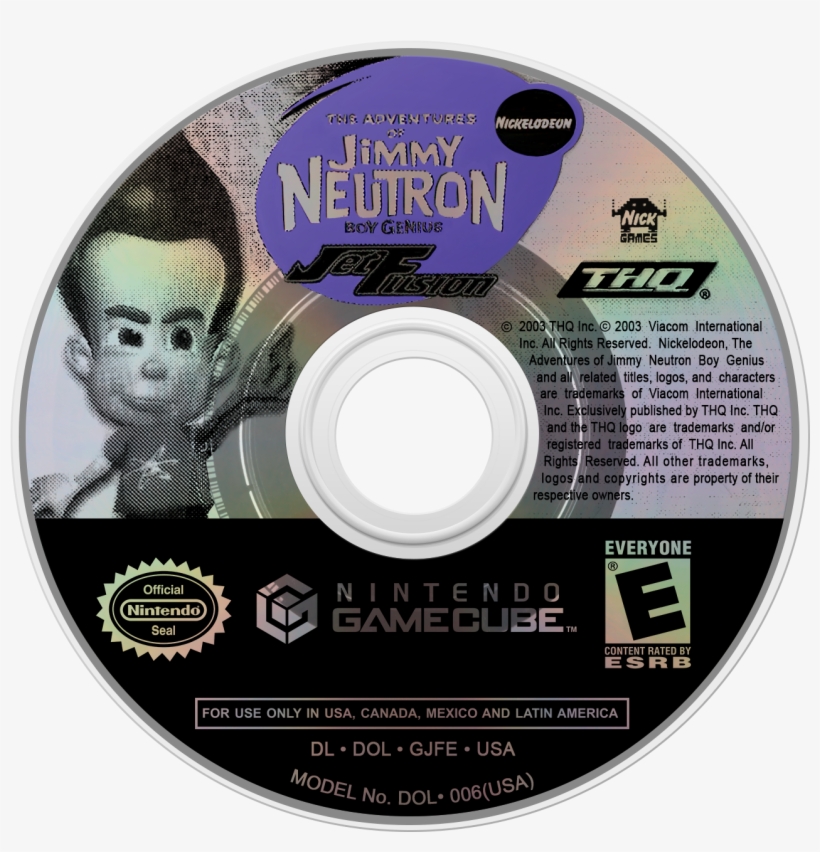 The Adventures Of Jimmy Neutron - Kirby Air Ride Disc, transparent png #1642813