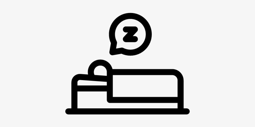 Sleeping In Bed Vector - Sleep, transparent png #1642829