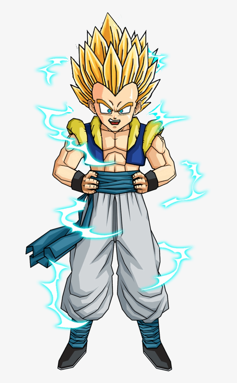 Dragon Ball Z Gotenks Ssj2, transparent png #1642844