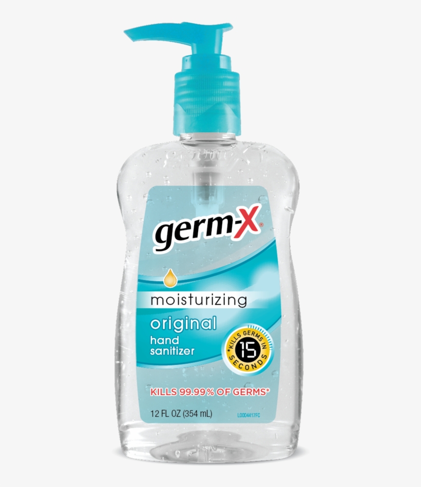 Germ-x 10 Fl Oz Hand Sanitizer, transparent png #1642956