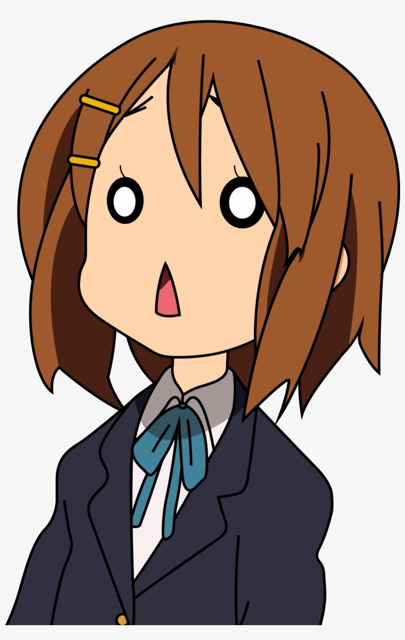 Yui Hirasawa Azusa Nakano Tsumugi Kotobuki Ritsu Tainaka - K On Yui Faces, transparent png #1642961