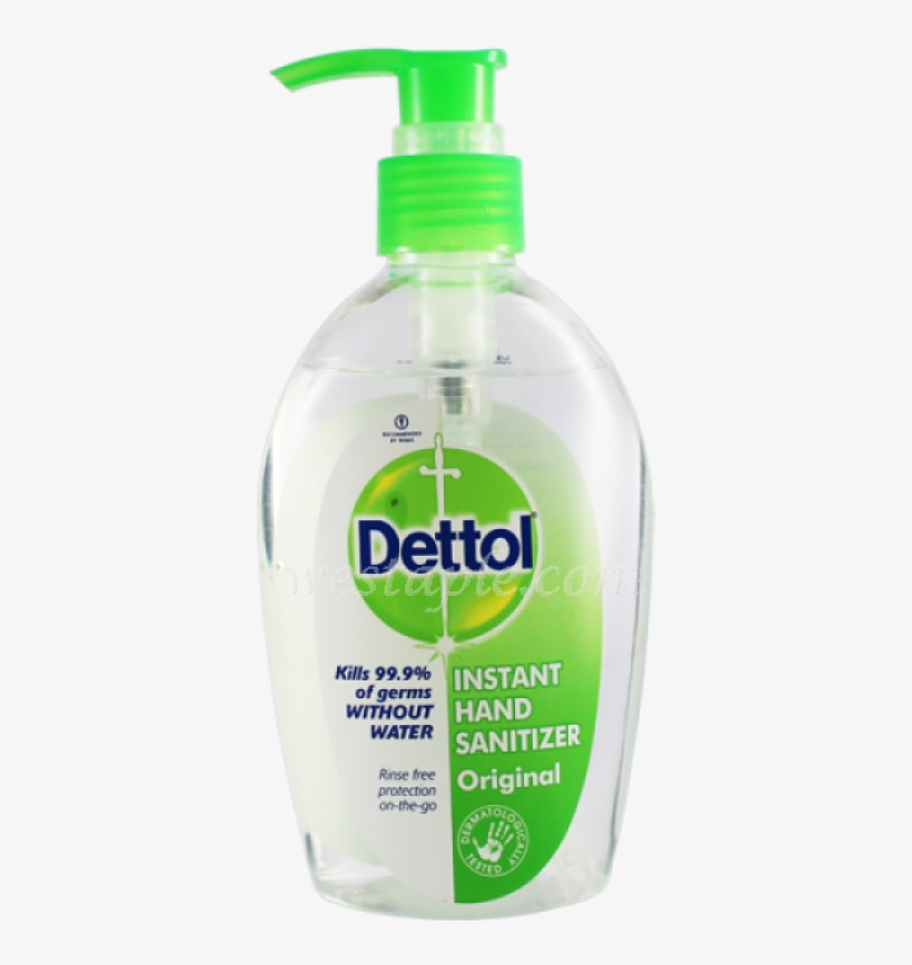 Dettol Hand Sanitizer - Dettol Instant Hand Sanitizer Original, transparent png #1642982