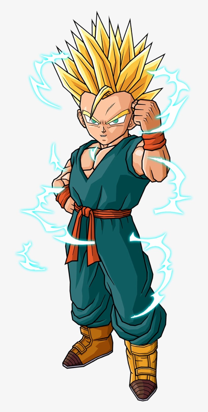 Goten E Trunks - Trunks Petit Ssj 2, transparent png #1642988