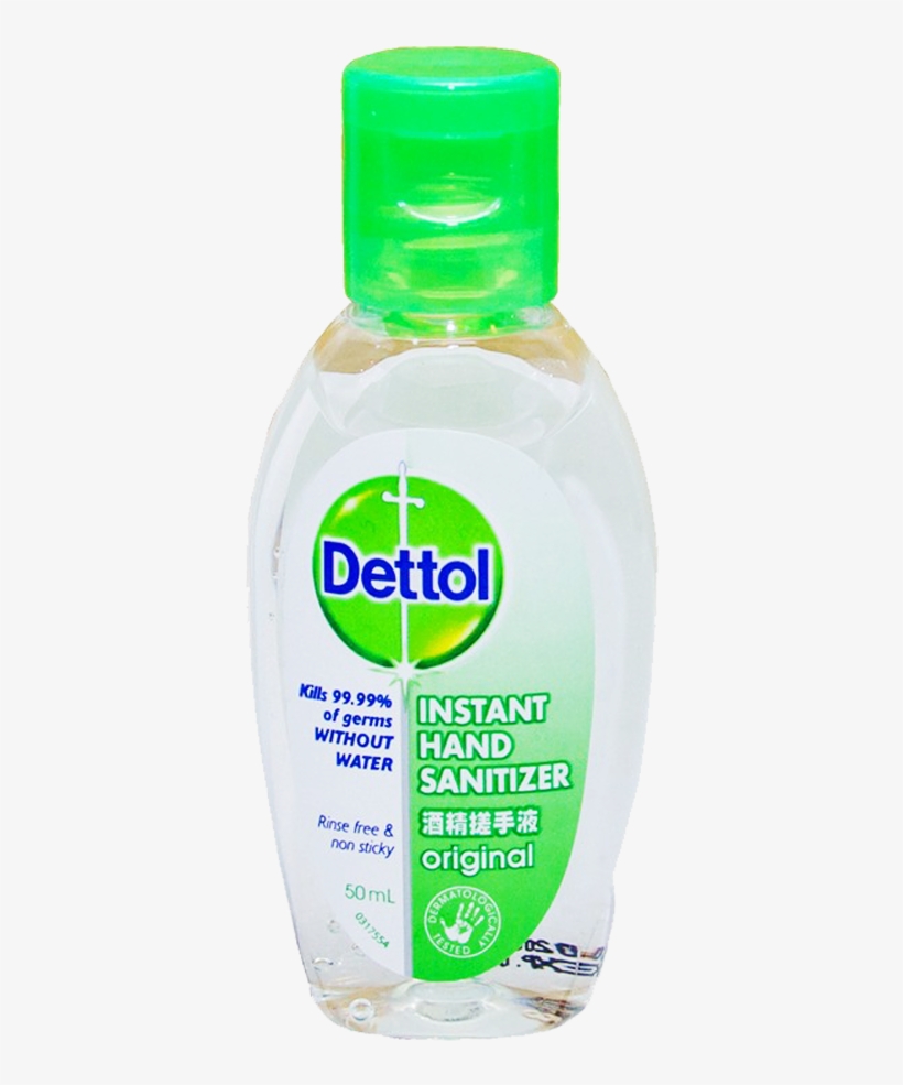 Dettol Hand Sanitizer 50 Ml - Dettol Cool Soap 70g, transparent png #1643046