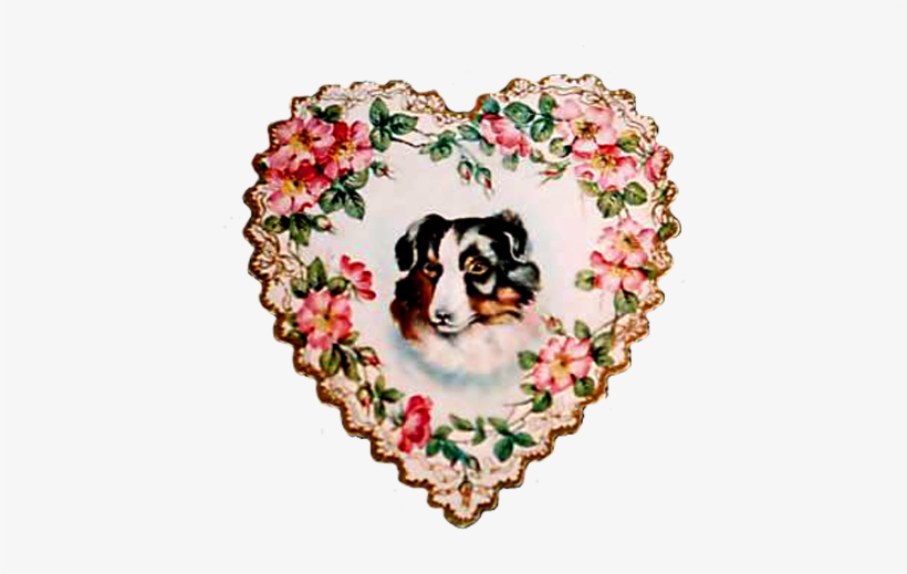 Valentine Cupid Clip Art, Old Valentine Heart With - Vintage Valentines Png Transparent, transparent png #1643165