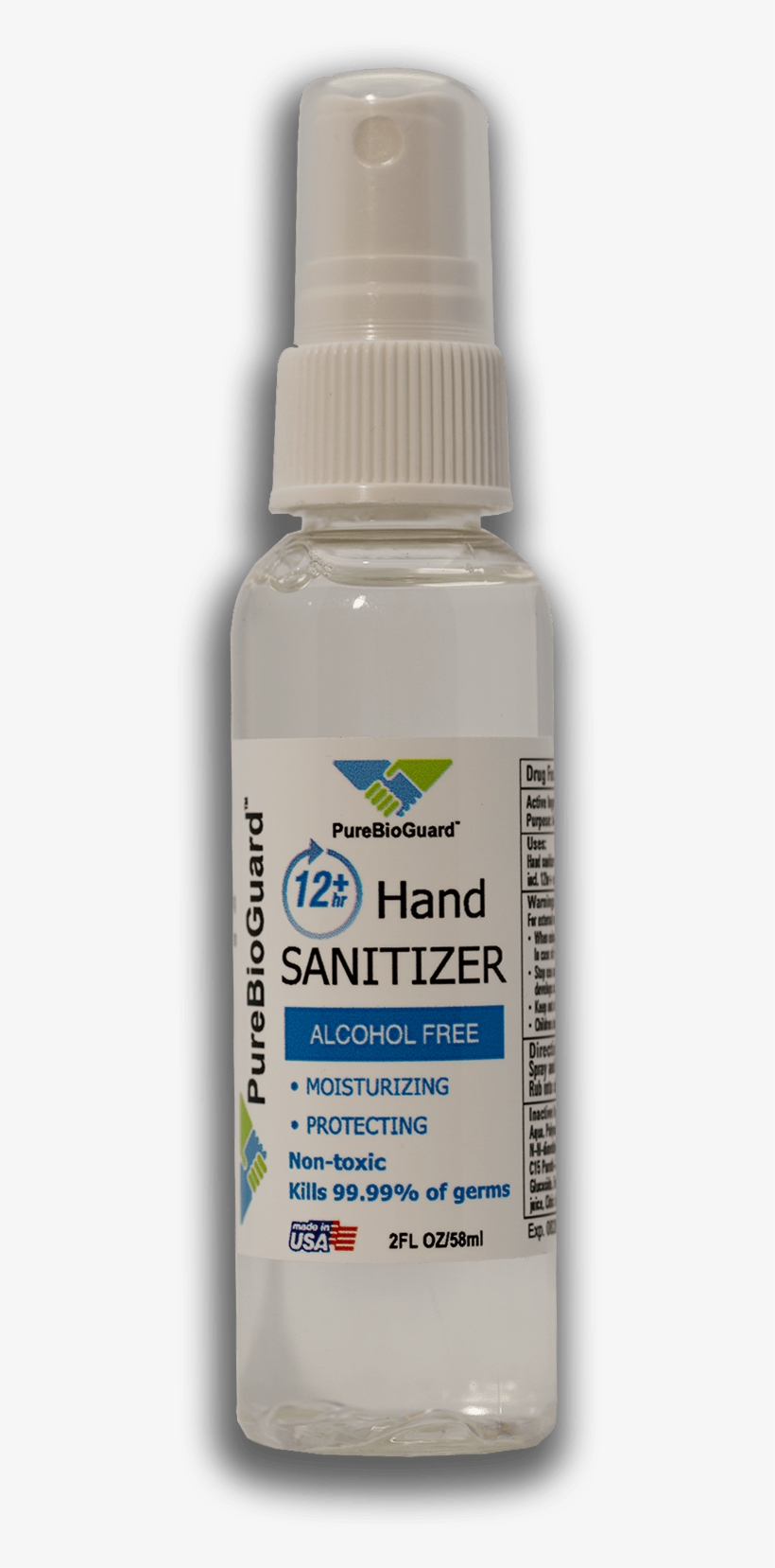 Hand Sanitizer Pbg Single Bottle - Health, transparent png #1643184