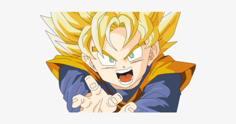 Gotenssj-768x350 - Imagenes De Goten Ssj, transparent png #1643234